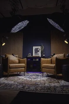 Décor de plateau en studio